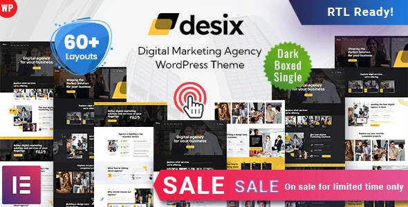 Desix – Digital Agency WordPress Theme
